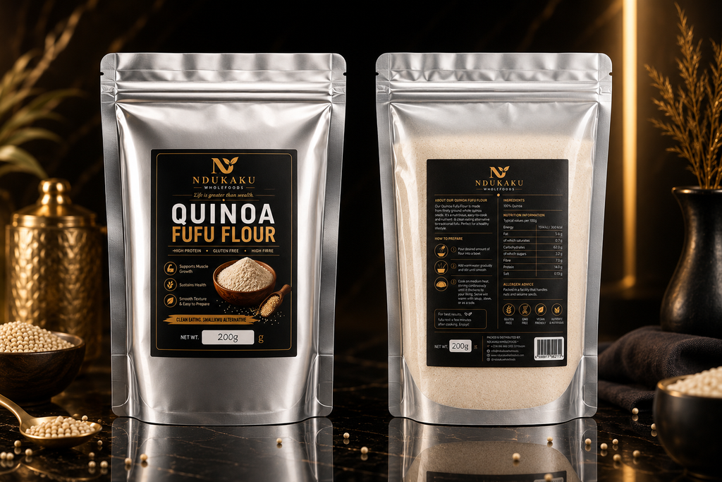 Ndukaku Wholefoods Quinoa Fufu Flour – 200g